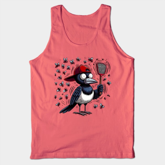 Shoofly Magpie Tank Top by Ghost on Toast